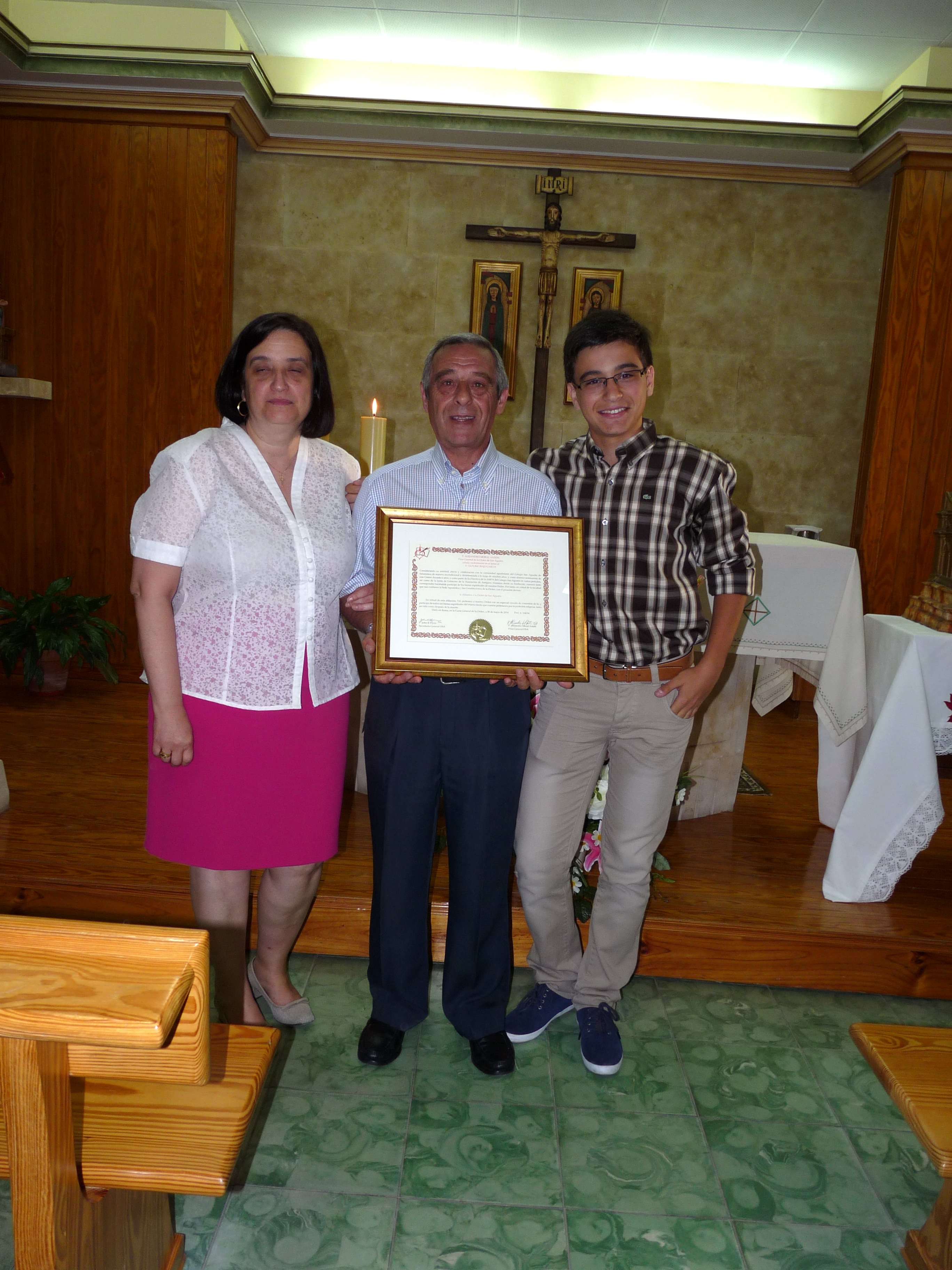  MIEMBRO HONORARIO DE LA ORDEN DE SAN AGUSTÍN